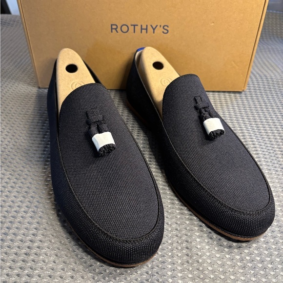 Rothy's Other - Rothy's Men's Black Slip-On Loafers